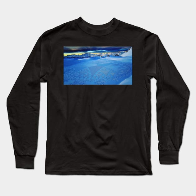 snow fresco Long Sleeve T-Shirt by dreamtravel